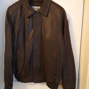 Wilson Men's Leather Bomber Jacket